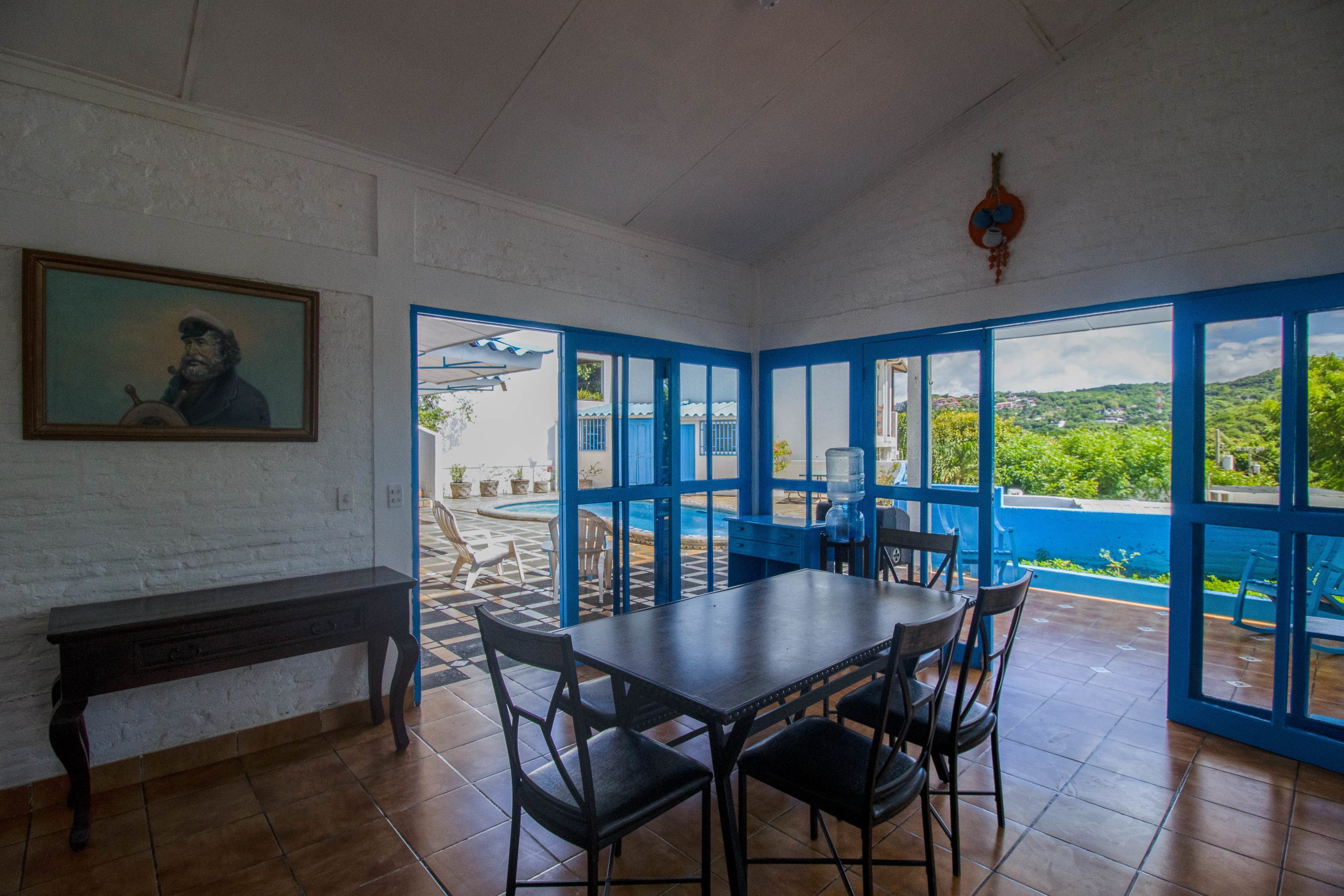 Casa veraneras san juan del sur beach house for sale dining room