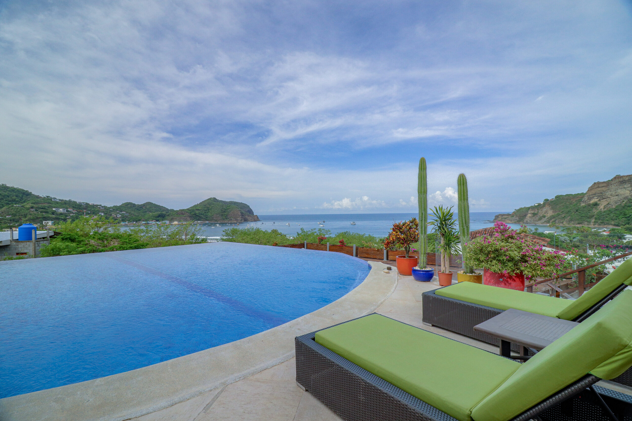 Villa ti mar san juan del sur house for sale infinity pool deck