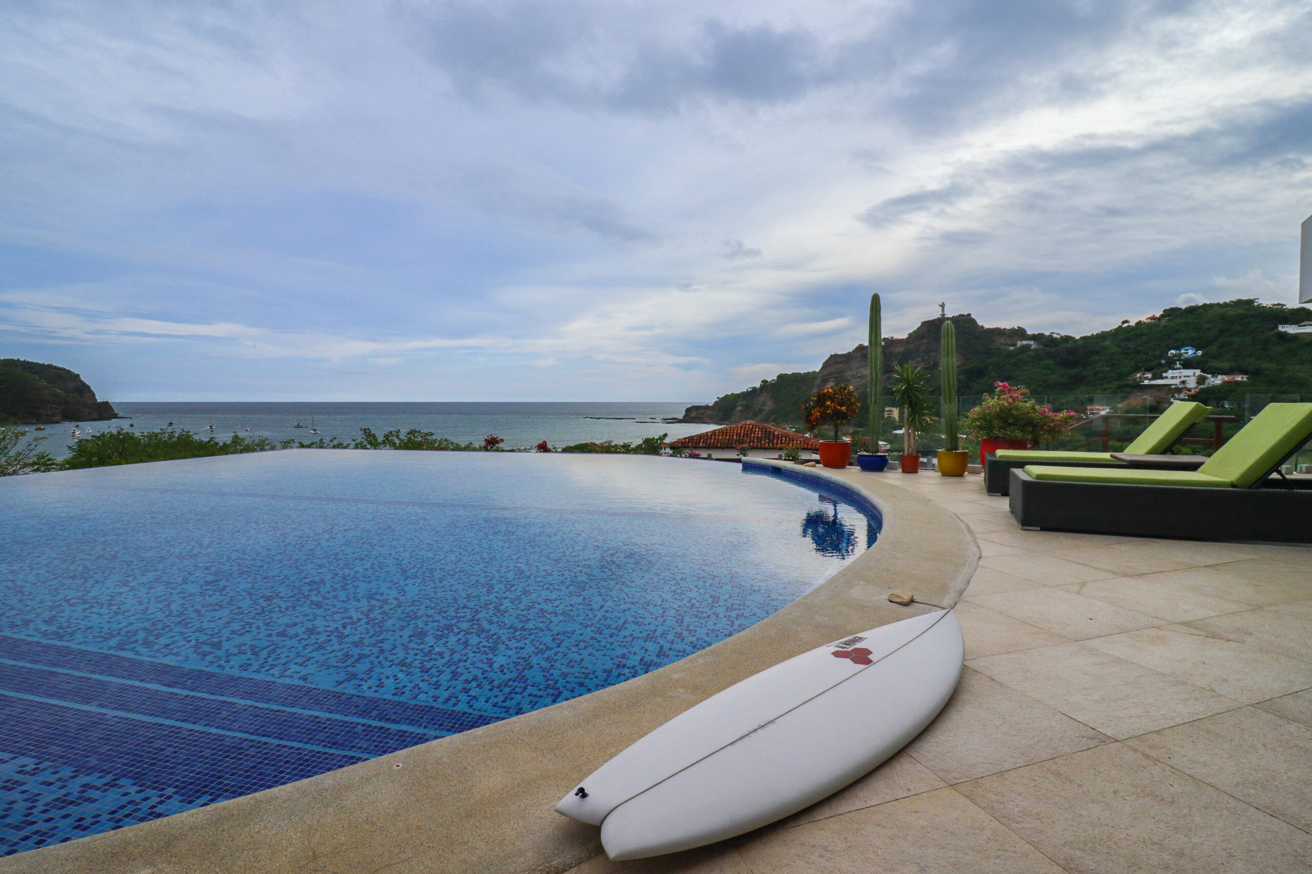 Villa ti mar san juan del sur house for sale infinity pool sunset view