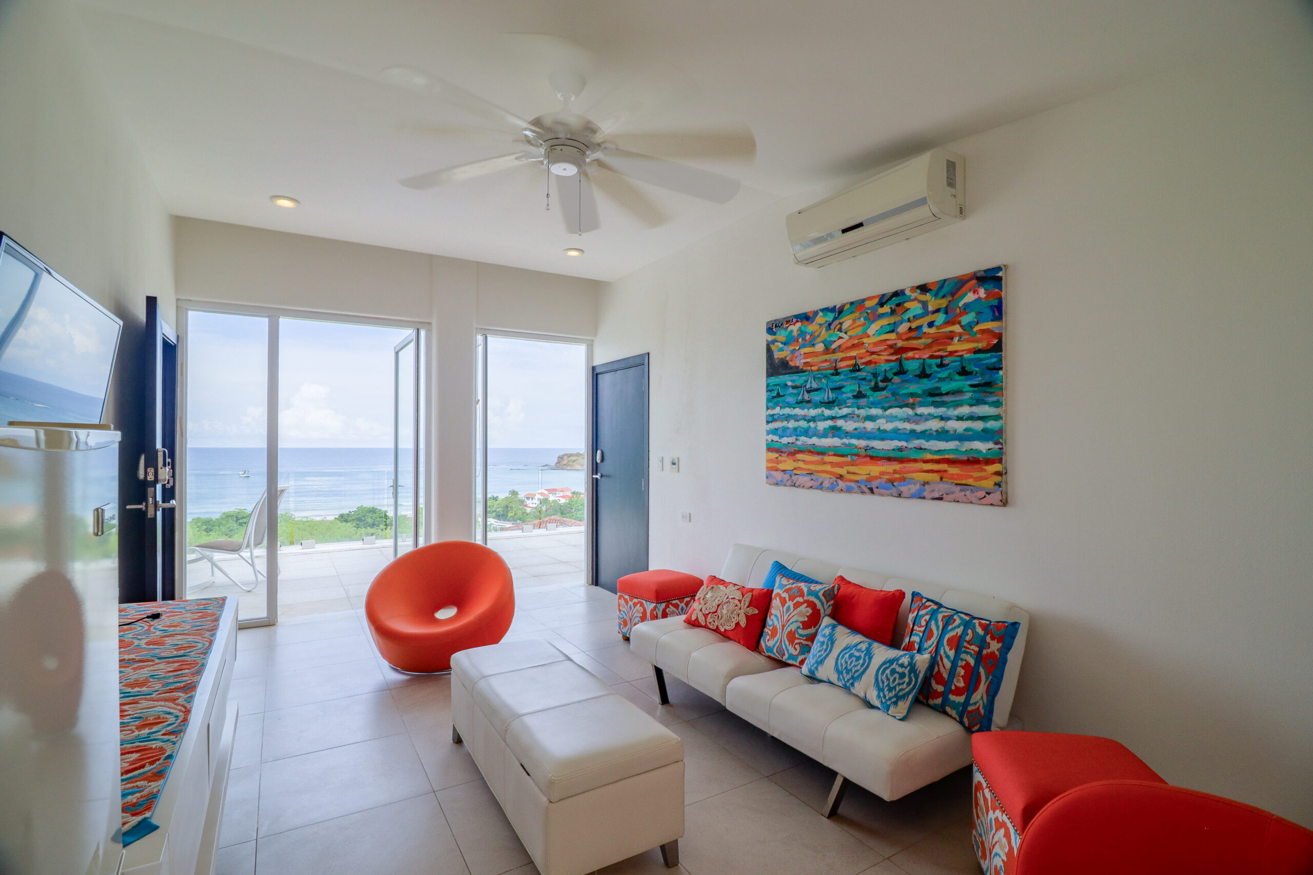 Villa ti mar san juan del sur house for sale private living room